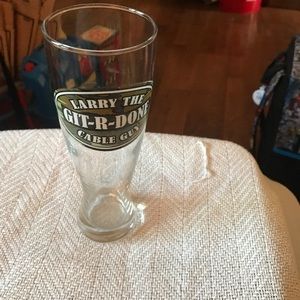 1Pint Larry The Cable Guy Git-R-Done Beer Glasses